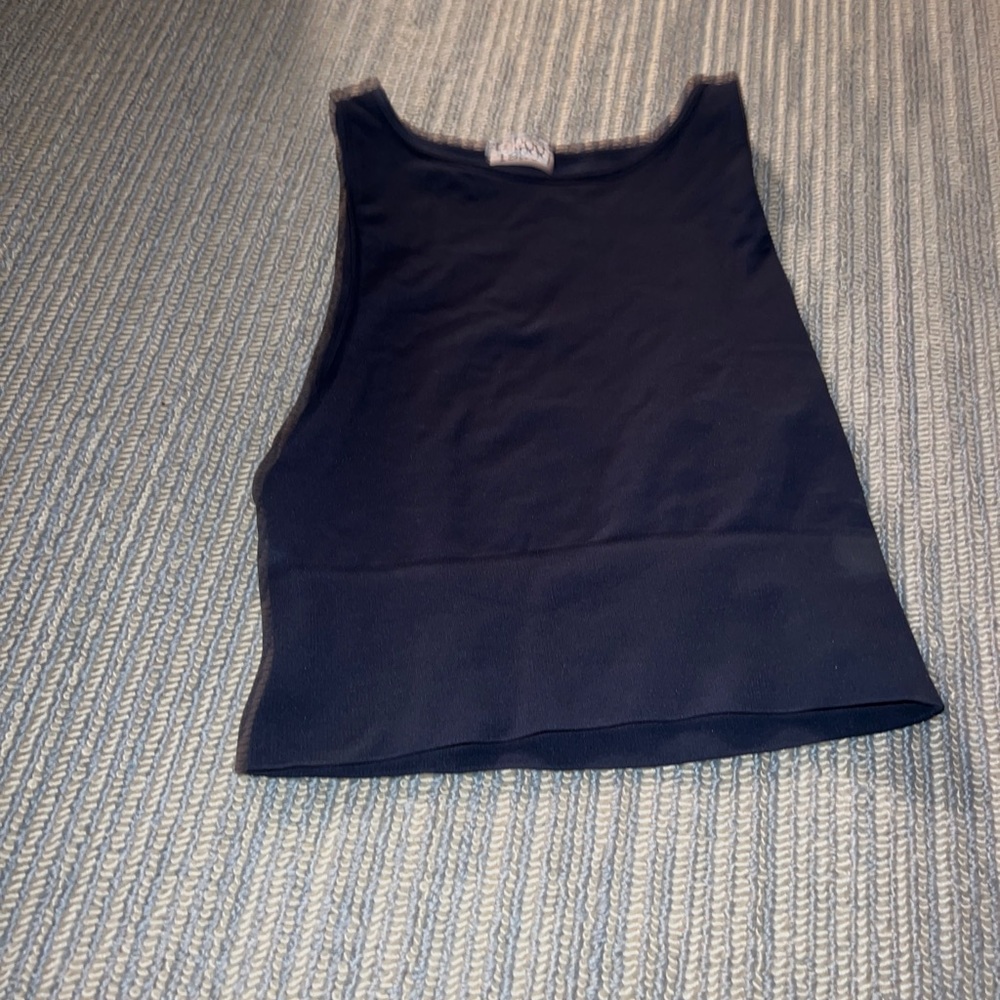 Taroo rib crop top